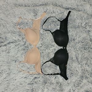 Two cute never worn bras